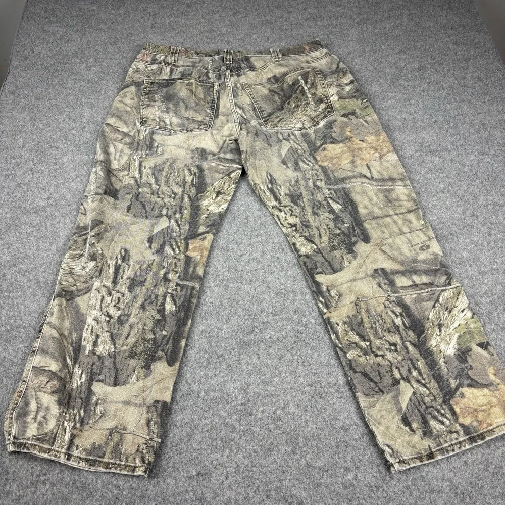 Mossy Oak Camo Hunting Pants Mens 38x32 (Fits 38x30) Relaxed Straight Outdoors